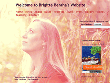 Tablet Screenshot of brigitteberaha.com